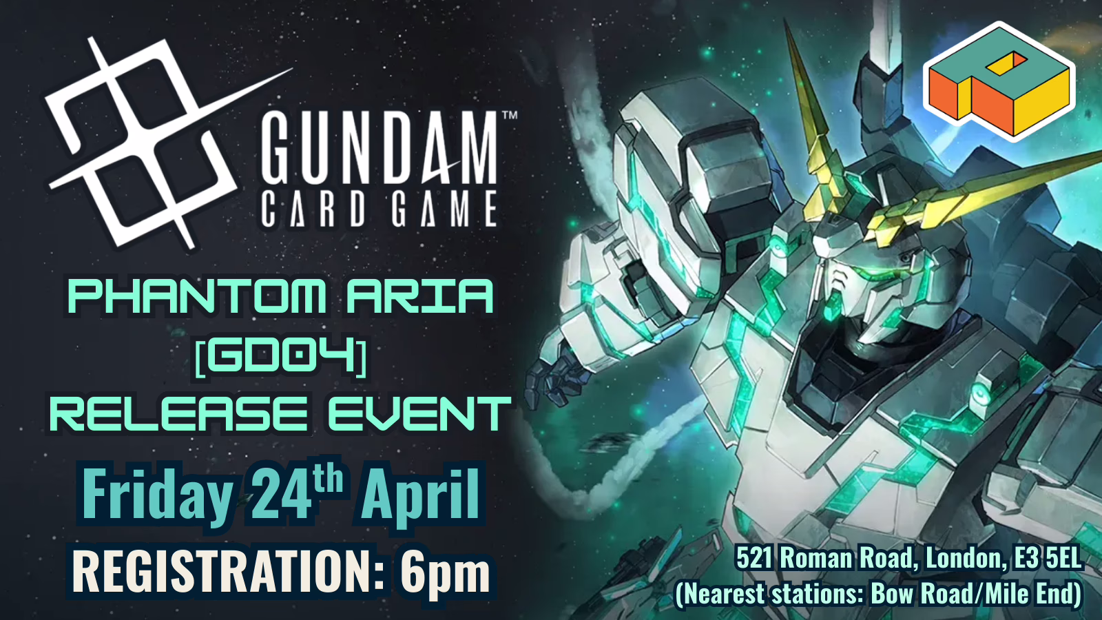 Gundam GD04 P9 Card Game London