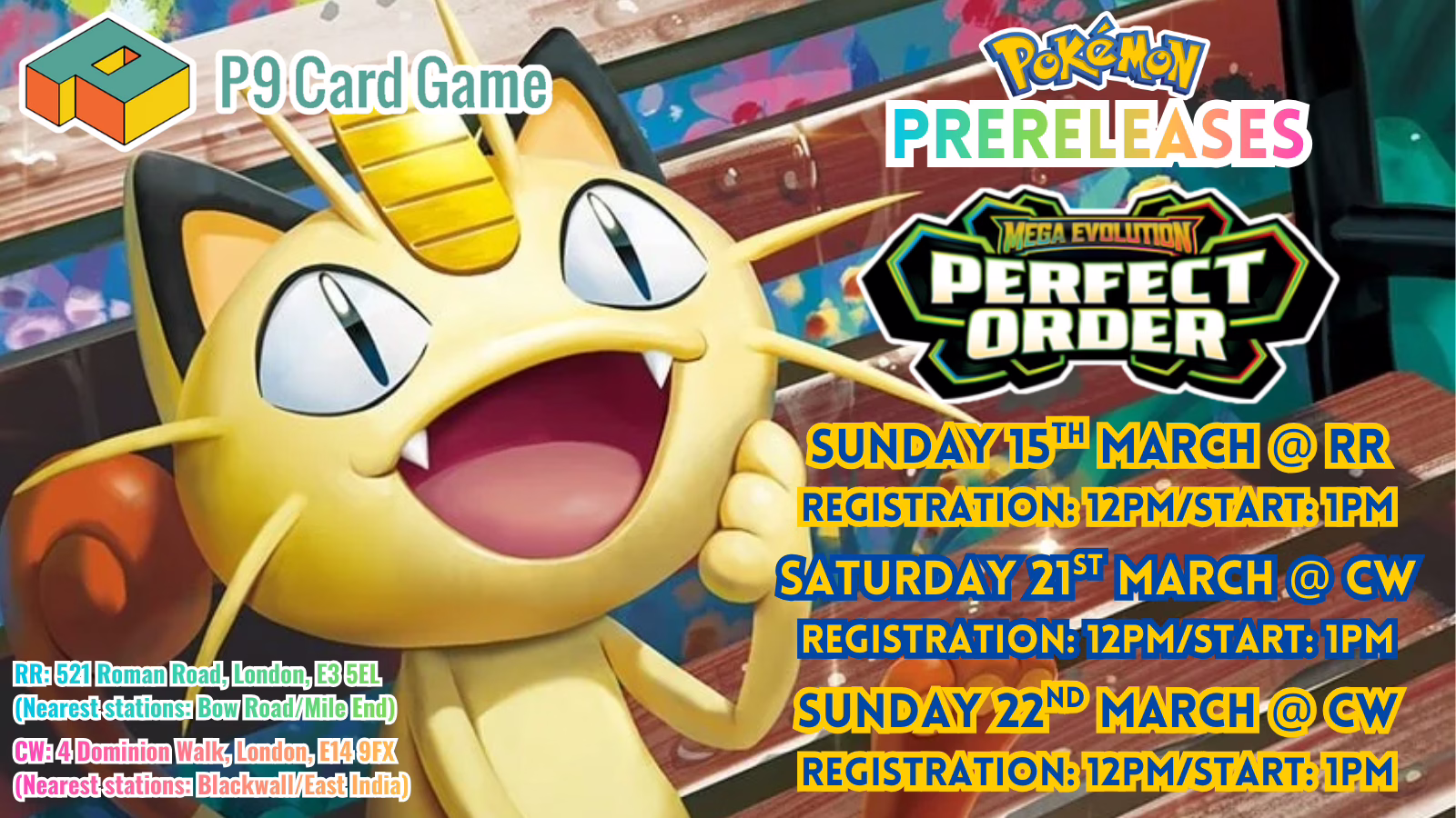 Pokemon PO PRs P9 Card Game London